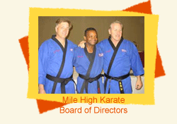 Mile HIgh Karate Board of Directors